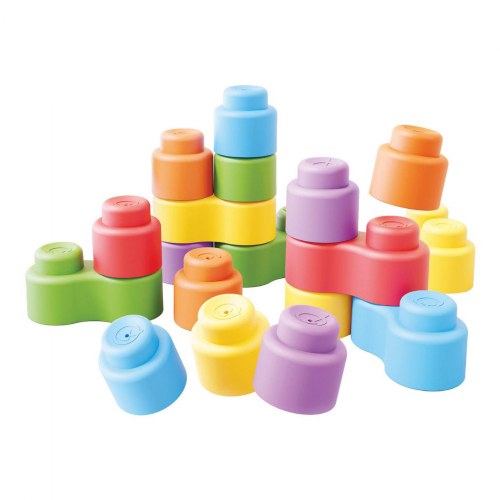 Soft Stack Baby Bricks - 32 Pieces