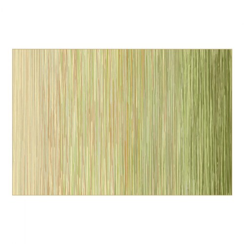 Sense of Place Nature's Stripes Carpet - Green - 4' x 6' Rectangle