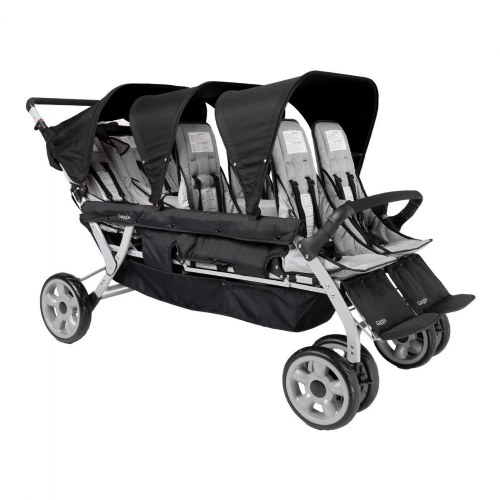 Gaggle® Jamboree 6-Seat Stroller - Black