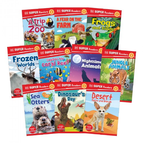 DK Level 1 Readers - Set of 10