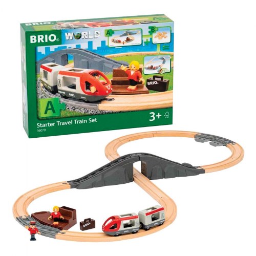 BRIO® Starter Travel Train Set - 22 Pieces