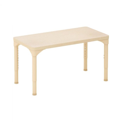 Half Table 36" x 18" Rectangle Table with Adjustable Legs