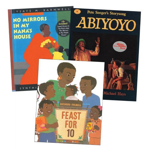 Multicultural Books and CD - Set of 3