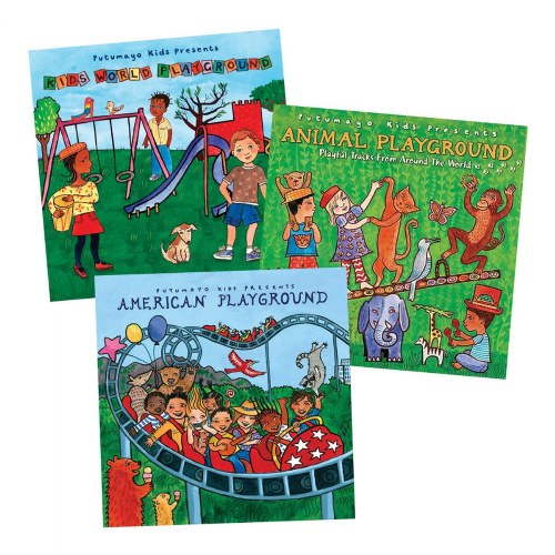 Putumayo Playground CDs - Set of 3