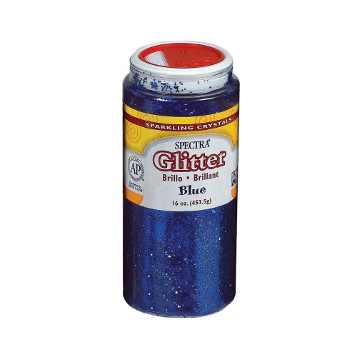 16 oz. Glitter with Shaker Top - Blue