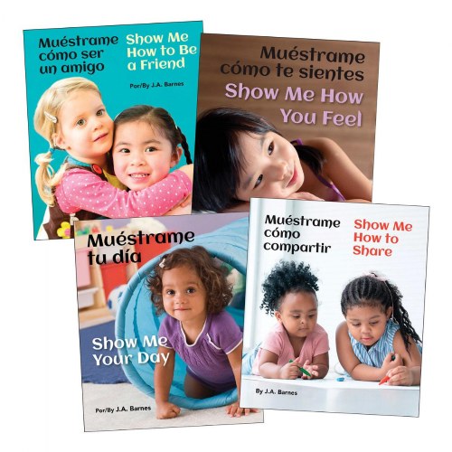 Show Me Bilingual Board Books - Set of 4