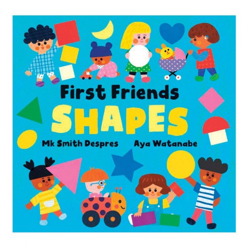 Friends Shapes Board Book - Multiple Languages