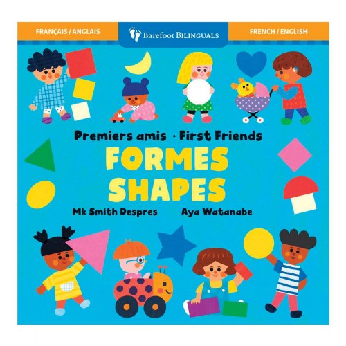 Friends Shapes Board Book - French