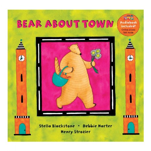 Bear About Town Board Book - English