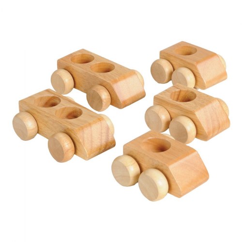 Small Math People Vehicles - Set of 5
