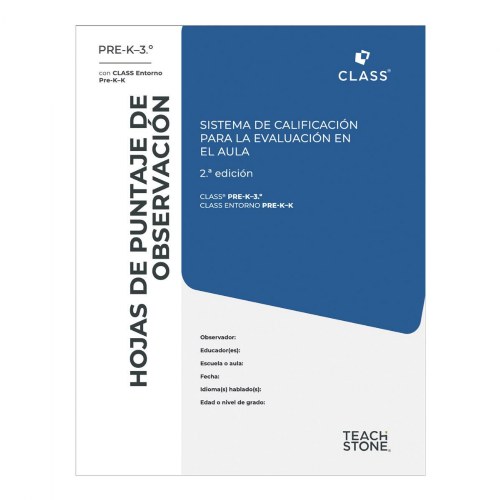 CLASS® 2nd Edition Pre-K - 3rd Grade Environment Combo