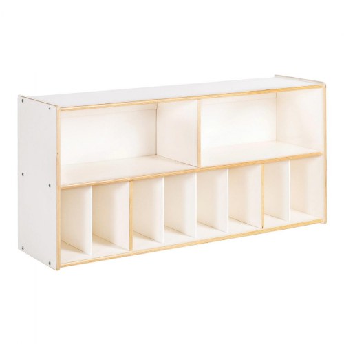 White Wall Diaper Storage