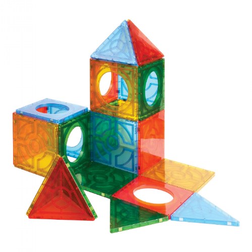 Mega Magnetic Building Set - 24 Pieces