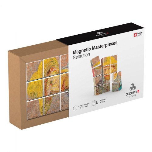 Cube Art Magnetic Masterpieces - 6 Artworks