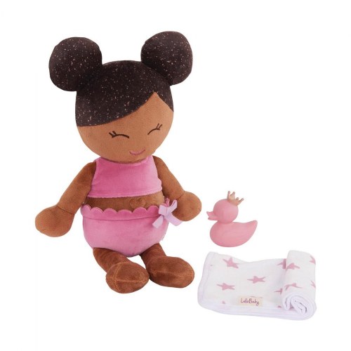 14" Plush Water Play Baby Doll - African American