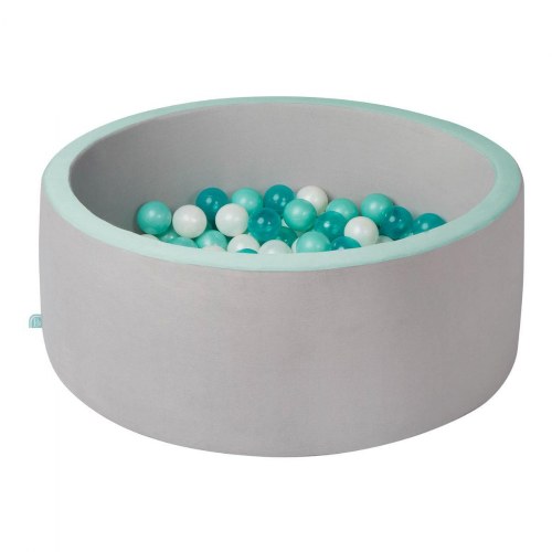 Soft Foam Ball Pit with 100 Crush-Resistant Balls