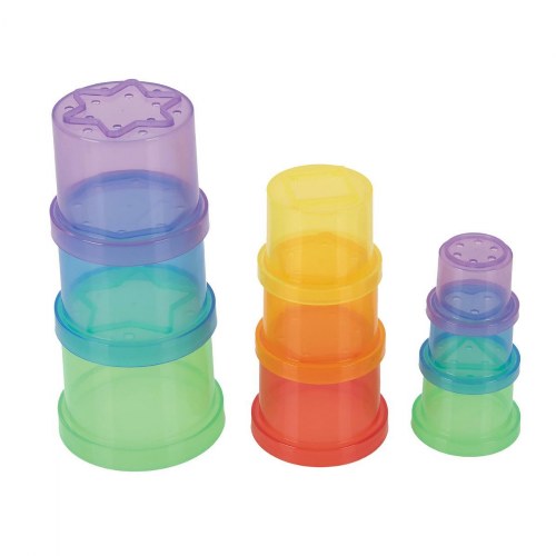 Translucent Color Stacking Cups