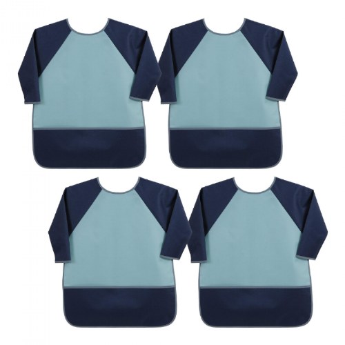 Preschool Long Sleeve Art Apron - Set of 4
