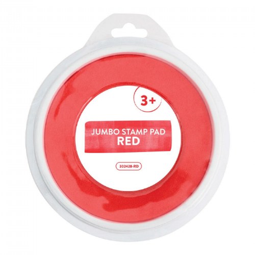 Washable Jumbo Stamp Pad - Red