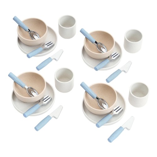 Breakfast Tableware Set - 24 Pieces
