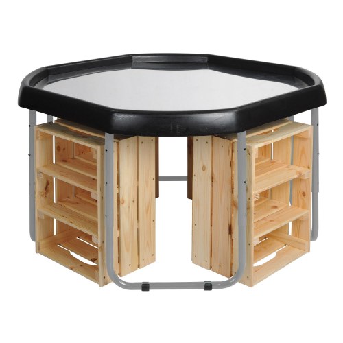 Tuff Spot Tray Black with Accessories
