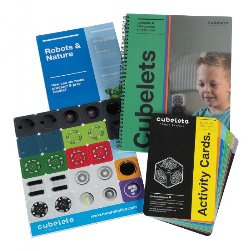 Grades 1 to 3 Lesson Plan Bundle for Cubelets