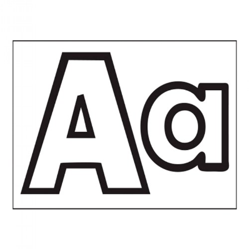 Alphabet-Themed Sand Art Sticker Set � 30 Sheets