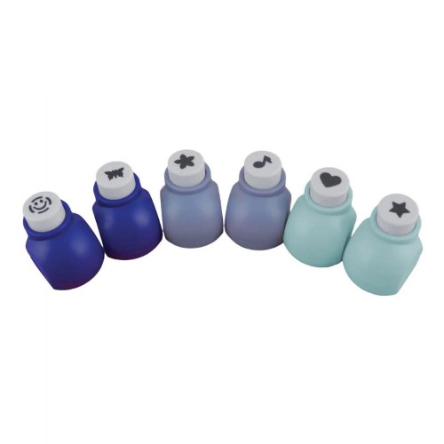 Mini Paper Shape Punches - Set of 6