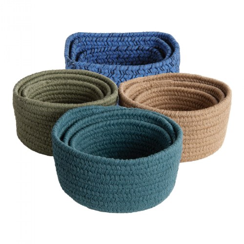 Soft Storage Nesting Baskets - Set of 3