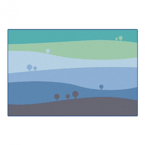 Tranquil Hills - 4' x 6' Rectangle
