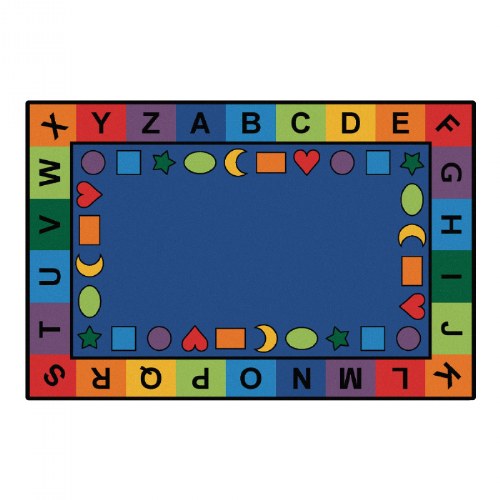 Alphabet and Shapes Carpets - Rectangle
