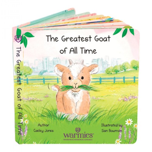 The Greatest Goat of All Time Warmies&reg; Board Book