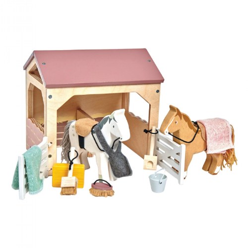 The Stables Horse Playset