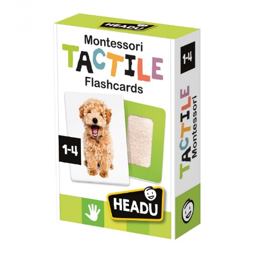 Montessori Tactile Flash Cards - 24 Cards