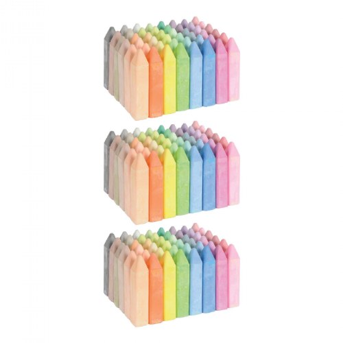 Color Chalk - Assorted Colors - 144 Pieces
