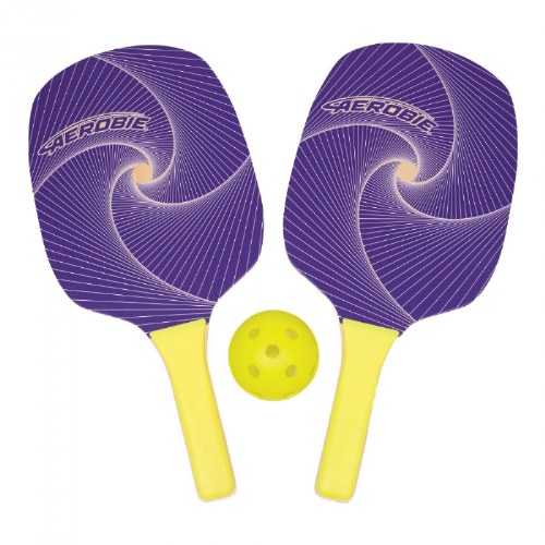 Regulation Size Pickleball Paddles with Ball - 2 Players
