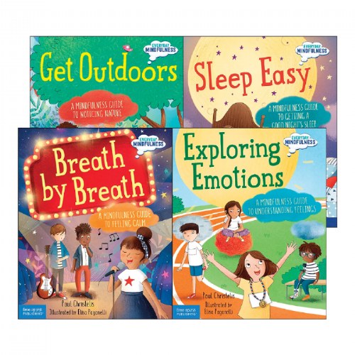 Everyday Mindfulness Hardcover Books - Set of 4