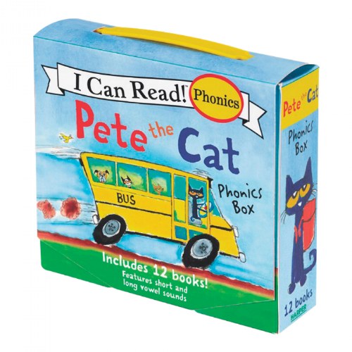 I Can Read!&trade; - Pete the Cat 12-Book Phonics Fun Set