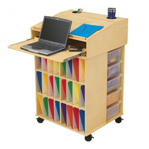 Mobile Communication Center with Storage