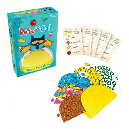 Pete the Cat Terrific Taco Matching Game