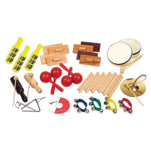 25-Player Rhythm Band Kit with 10 Instruments