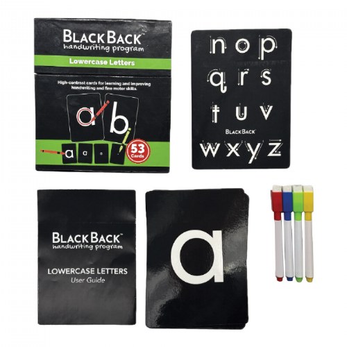Black Back&trade; Lowercase Letter Tracing