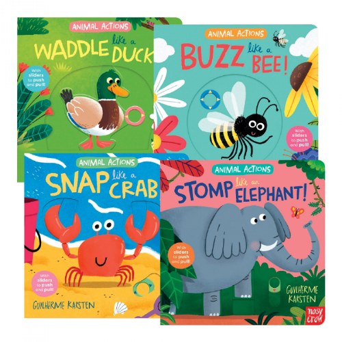 Animal Actions Board Books