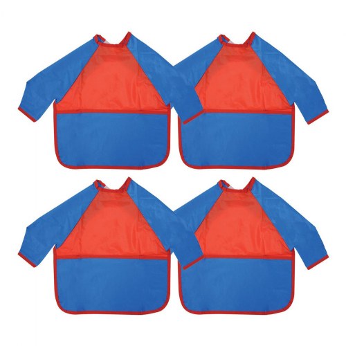 Toddler Long Sleeve Smock - Set of 4