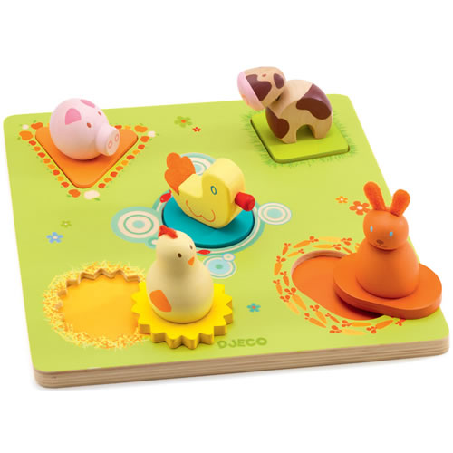 Easy Grip 3D Farm Puzzle