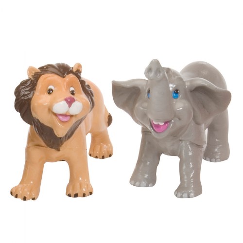 Squeezable Safari Animal Playset