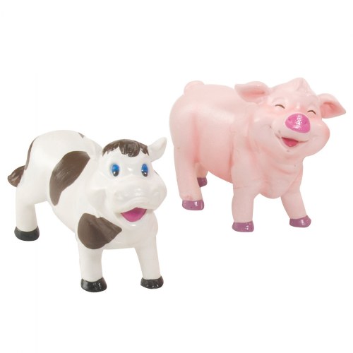 Squeezable Farm Animal Playset