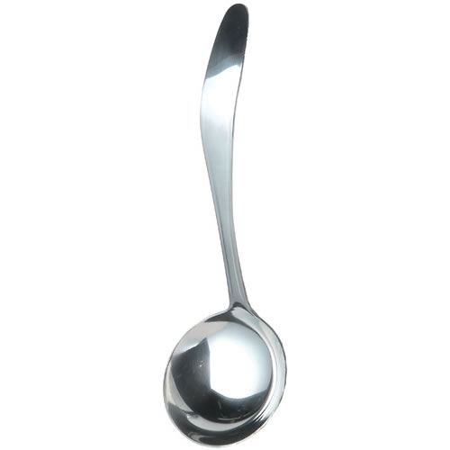 Polished Stainless Steel Ladle - Set of 4