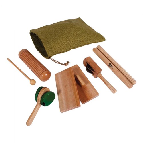 Basic Natural Wooden Instrument Set