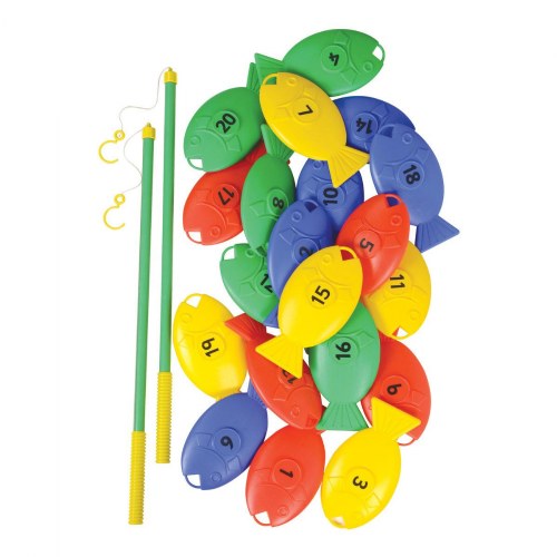 Giant Fishing Set With Numbers 1 - 20